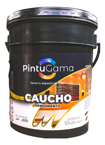 Pintura De Caucho Cuñete Clase C Pintugama