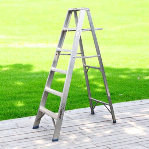 Escalera Tijera Aluminio 05 Tr Standard Aladino
