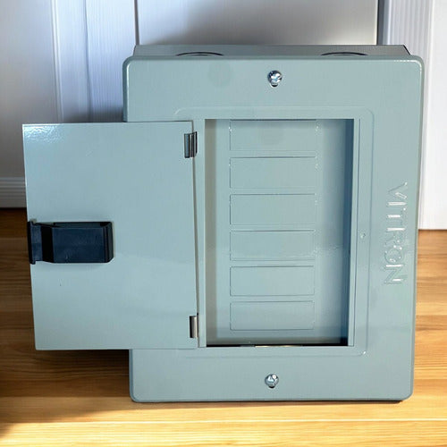 Tablero De Embutir 6 Linea Thql 20-100am Con Puerta Vitron