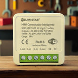 Mini Interruptor Inteligente Con Wifi 16a 100-240v Lumistar