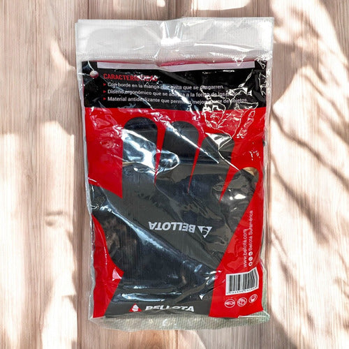 Guantes De Latex Negro Indust Talla L Bellota