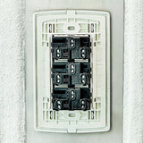 Interruptor Triple Gris 10amp Orus