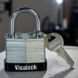 Candado 40mm Laminado Visalock CISA