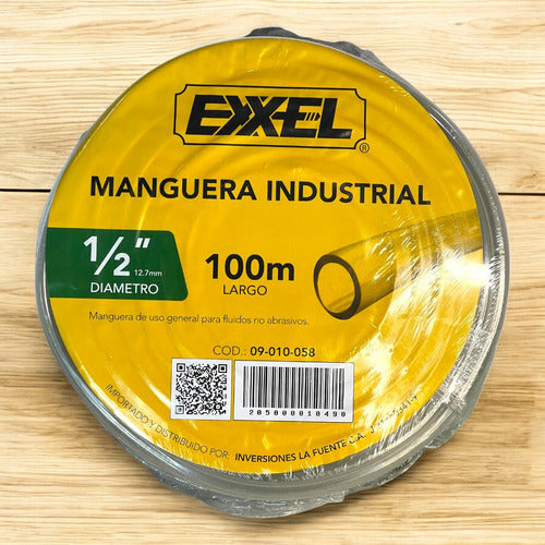 Manguera Cristal Industrial 1/2  X 1mt (2mt) Exxel