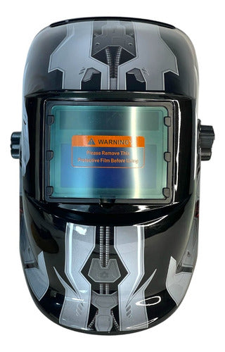 Casco Careta Para Soldar Automatico Qsf-008r Exxel