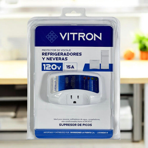 Protector De Voltaje Refrigeradores Y Neveras Vitron 120v