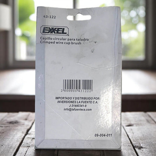 Cepillo De Copa Para Taladro 2 1/2'' Exxel