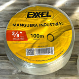 Manguera Cristal Industrial 3/8 X 1mt (3mt) Exxel