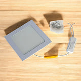 Panel Led Cuadrado Para Empotrar 9w 110-220v Lumistar