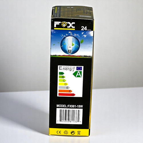 Bombillo Led 18w Pack De 3 Und Fox