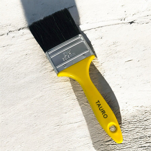 BROCHA 2 1/2" MANGO PLASTICO TAURO