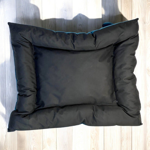 Cama Para Perros Rectangular Talla M Verde Happy Dogs