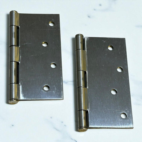 Bisagra Puerta/madera 4''x4'' Par Galvanizada Wadfow