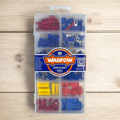 Terminales Electricos Set De 200 Piezas Wadfow