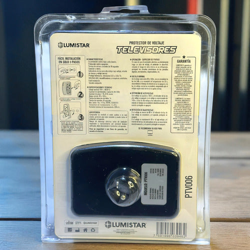 Protector De Voltaje Televisores 120v 15amp Lumistar