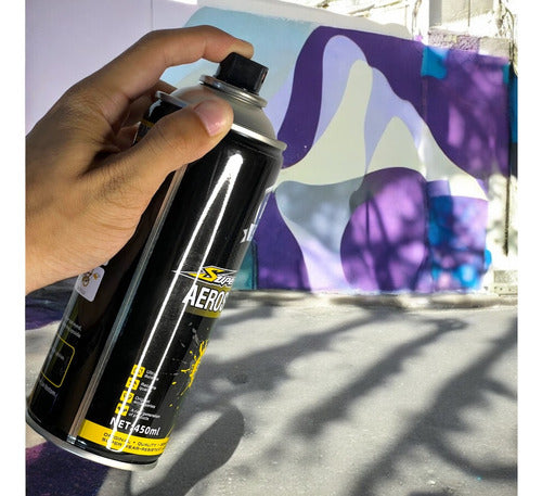 Pintura En Spray Alta Temperatura Azul Benf