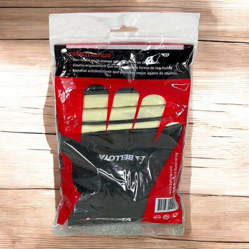 Guantes De Latex Negro Indust Talla M Bellota