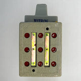 Cuchilla Electrica 2 Pase 3x30amp Vitron
