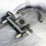 Griferia De Fregadero Plastico Cromado Siena 8  Faguax
