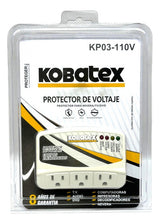 Protector De Voltaje Kobatex 110v 3 Tomas