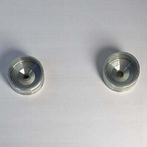 Soporte Cortinero 1   Lateral (par)  Aluminio Sufein