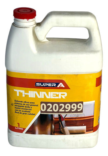 Thiner Solvente 1 Litro Super A