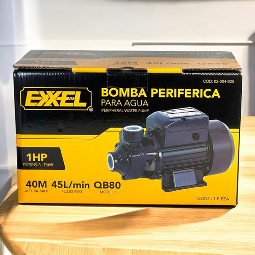 Bomba De Agua Periférica 1 Hp Exxel