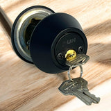 Cerradura De Llave-llave Negro Mate Run