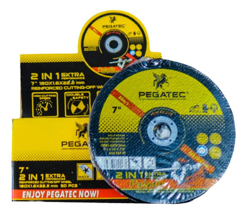 Disco De Corte Pegatec 7"  Ultra Fino