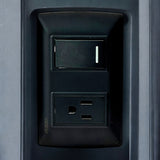 Interruptor Toma Negro 15amp Orus