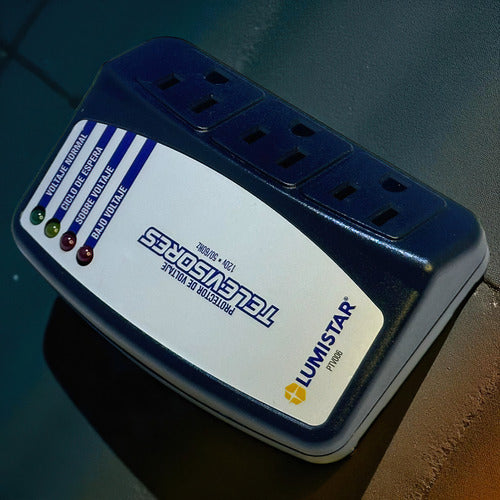 Protector De Voltaje Televisores 120v 15amp Lumistar