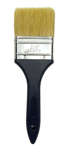 Brocha 2" mango Plÿstico Negro Pelo Rubio Hunter