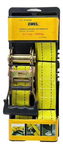 CORREA PARA AMARRE 1.5X6M 3000KG 2PZA EXXEL