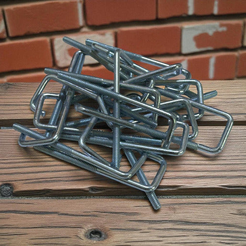 Gancho Para Techo Corto 2x1 100und Exxel