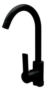 Griferia De Fregadero Cuello Alto Negro Mate Orus