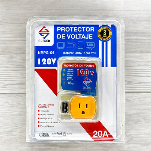 Protector De Voltaje Aire Acond Y Refrigeradores Gdeseo 120v