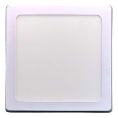 Panel Led Cuadrado Superficial 12w 120-220v Orus