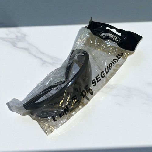 Lentes De Seguridad Oscuro P/negro Exxel
