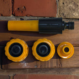 Conectores P/manguera 3/4" 4pzas Exxel