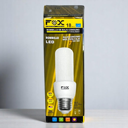 Bombillo Led 18w Pack De 3 Und Fox