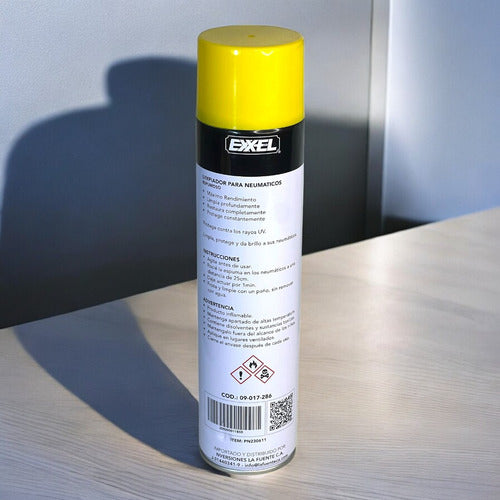 Limpiador De Espuma Para Cauchos O Neumaticos 650ml Exxel