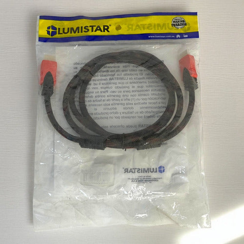 Cable Hdmi Reforzado 30awg 1.5 Mt Lumistar