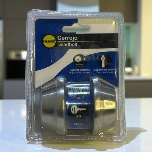 Cerradura Llave-llave Plateado Acero Brillante