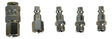 JUEGO DE ACOPLE RAPIDO 5PZS T/AMERICANO WADFOW - GASKA