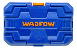 Juego De Dados Ratchet Mecánico 1/4 45pcs Wadfow