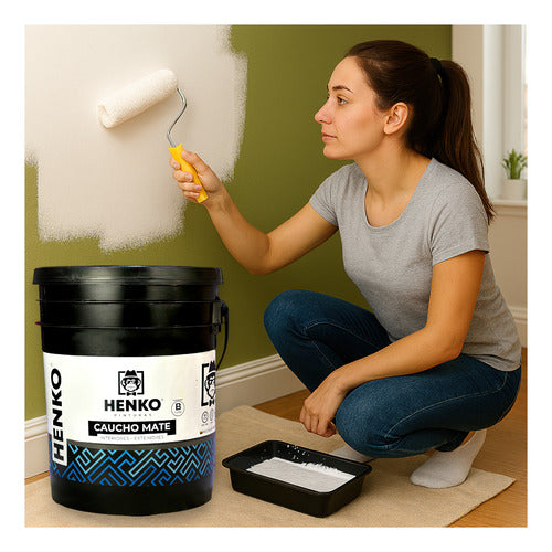 Pintura Caucho Cuñete Clase B Henko