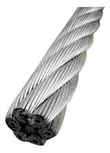 Guaya Acero Galvanizado Forrada 3/32*1/8  P/metro (4m) Vert