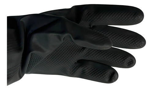 Guantes De Latex Negro Indust Talla L Bellota