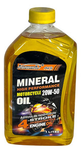 Lubricante 4t 1lt 20w-50 Mineral Ammark