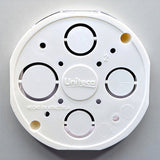Cajetin Plastico 4x4 Octagonal Uniteca